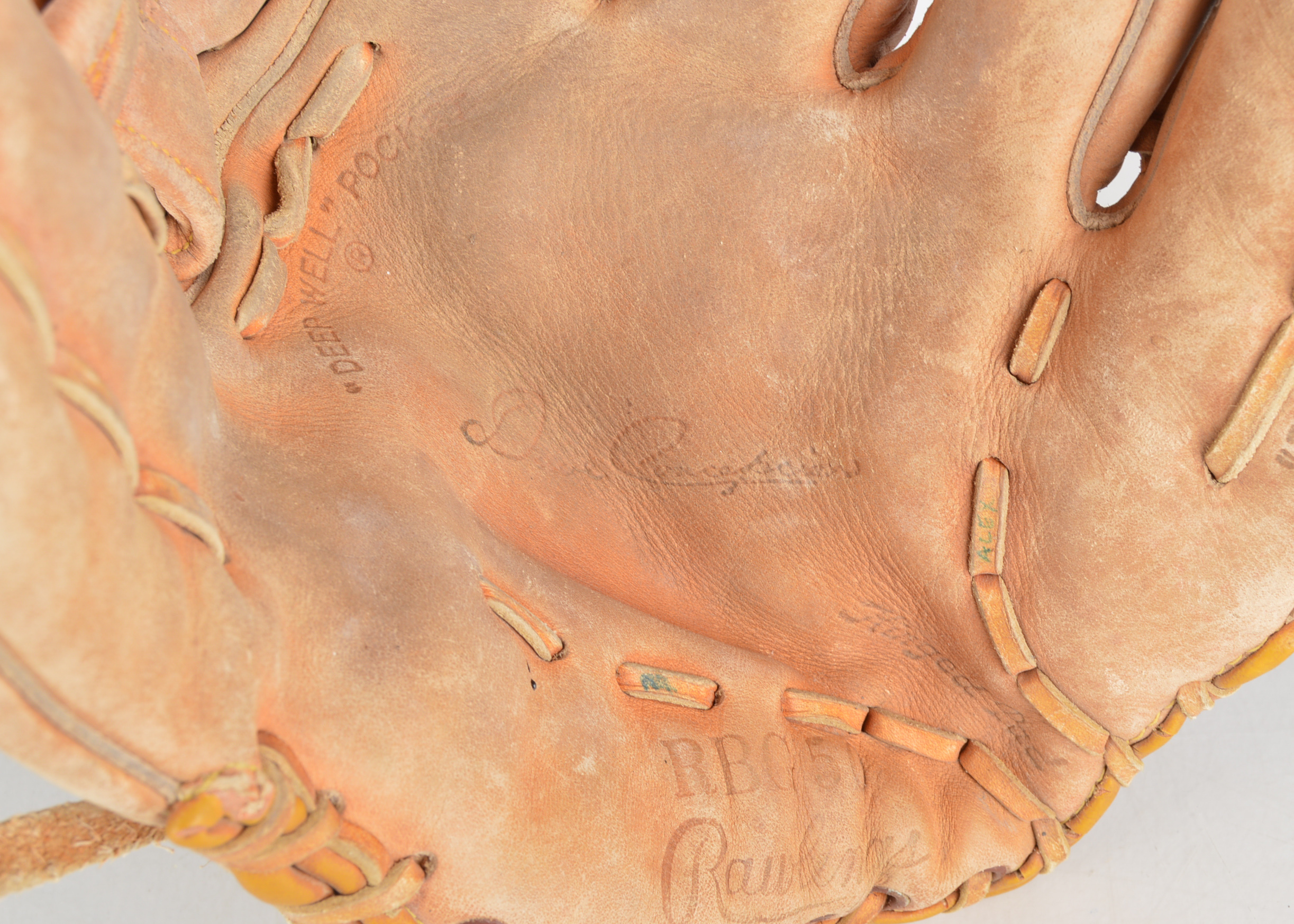 Trio of Vintage Leather Baseball Gloves