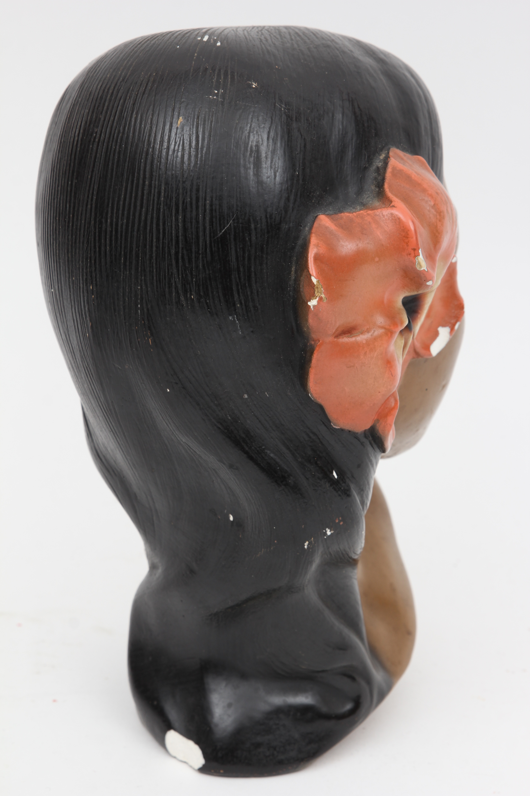 Vintage Chalkware Busts by Marwal Ind. Inc.