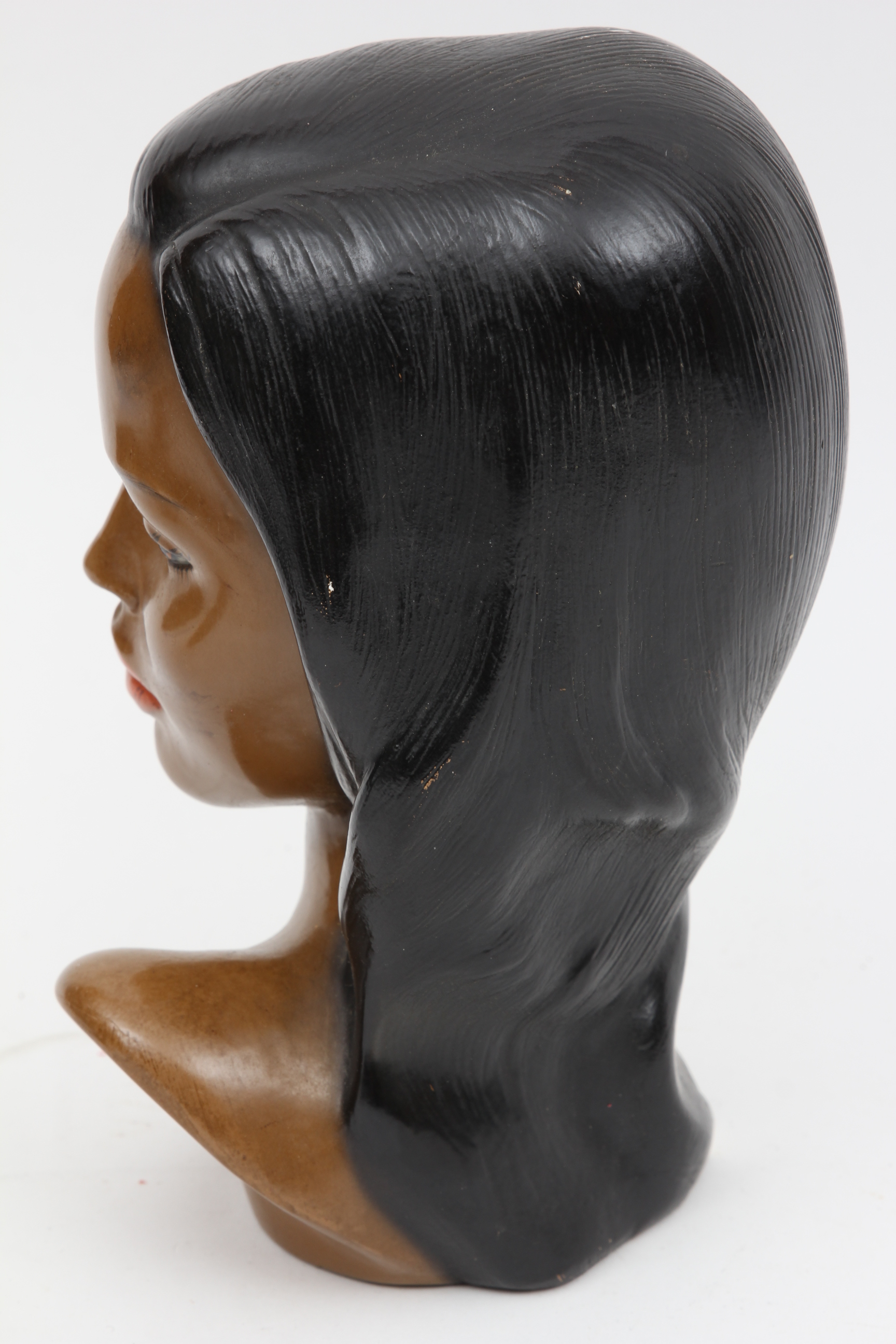 Vintage Chalkware Busts by Marwal Ind. Inc.