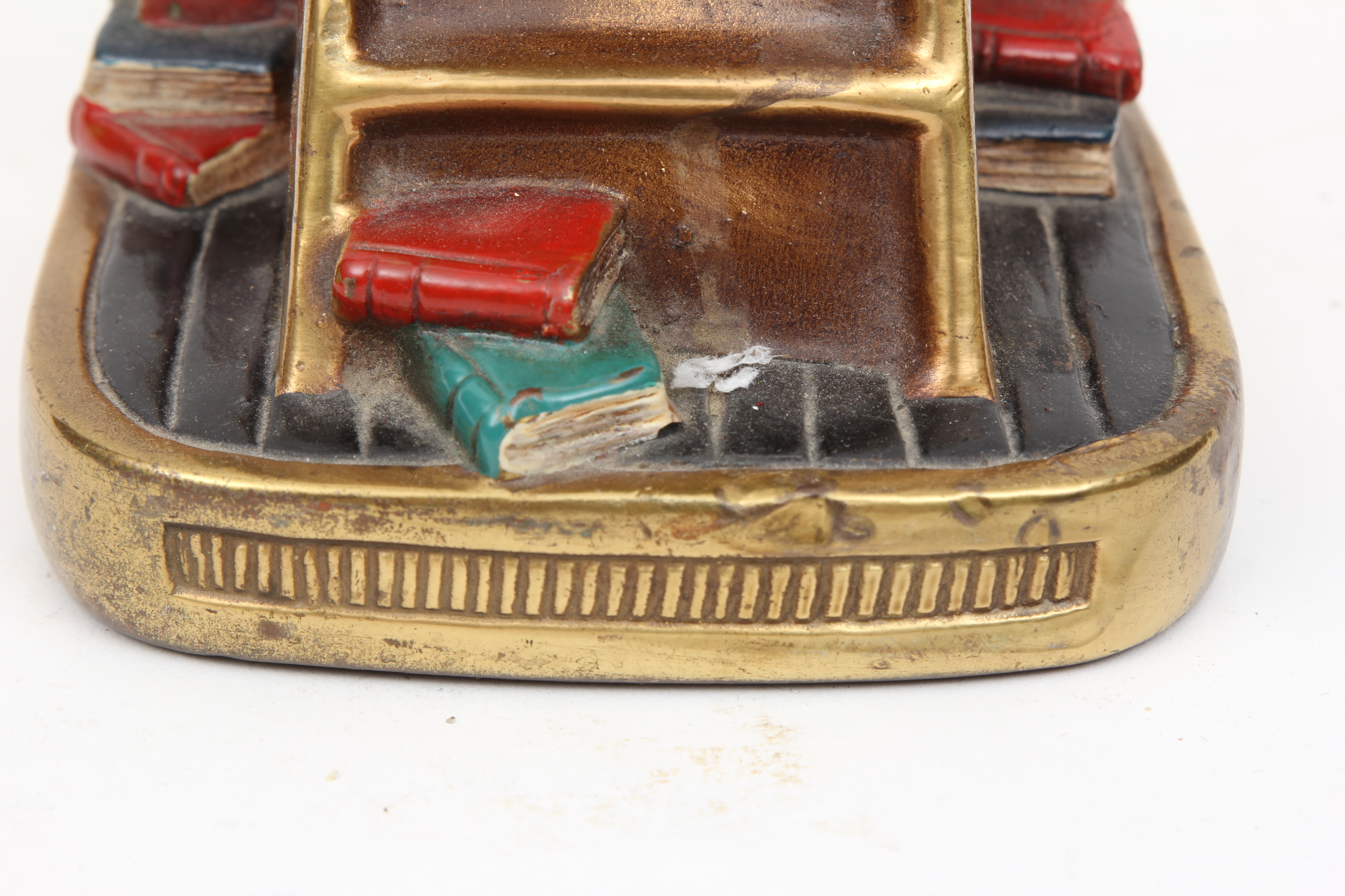 "Marion Bronze" Bronze Clad Bookend