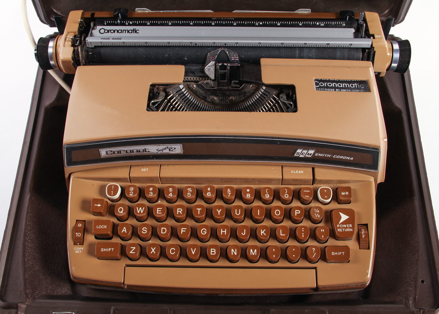 Coronet Super 12 Electric Typewriter
