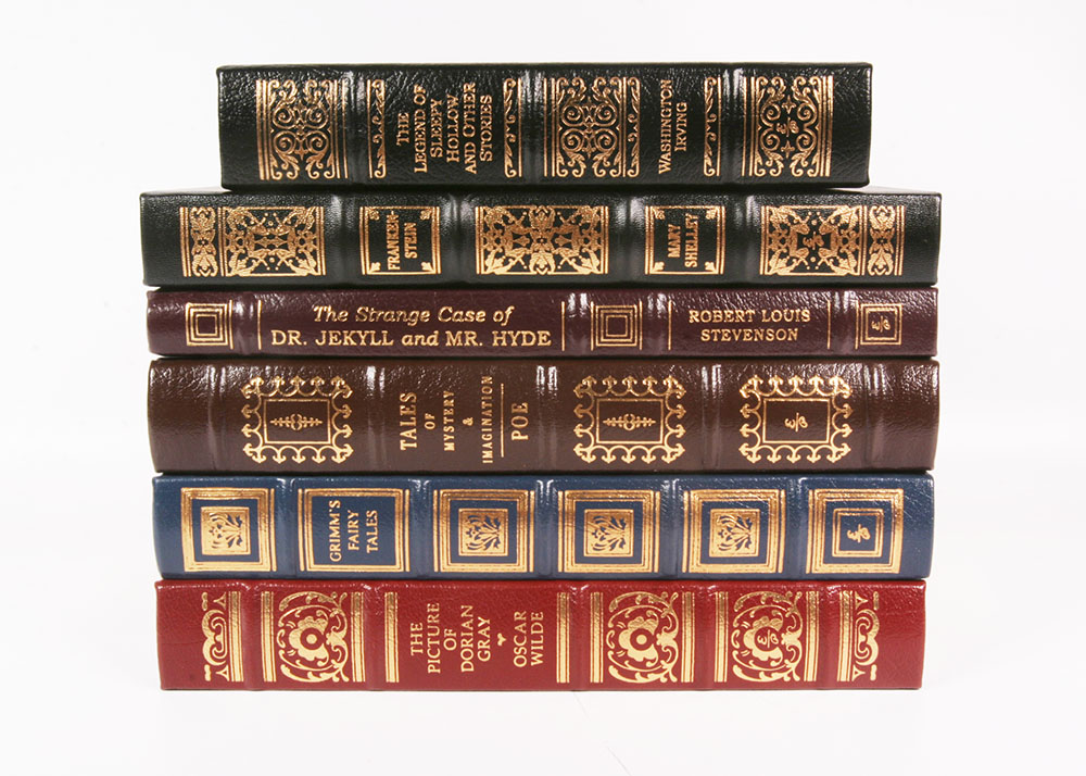 The Easton Press Collection of Leather Bound Classic Horror Genre Novels