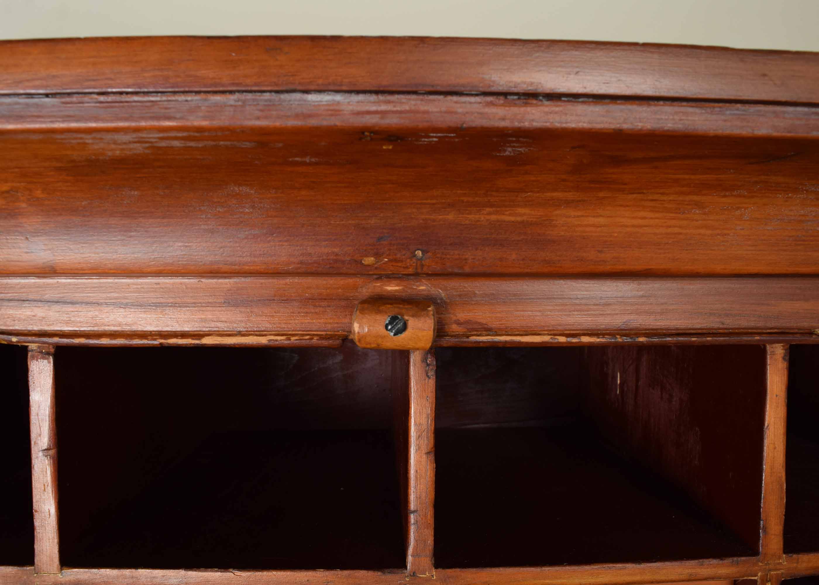 Antique Primitive Cherry Plantation Desk