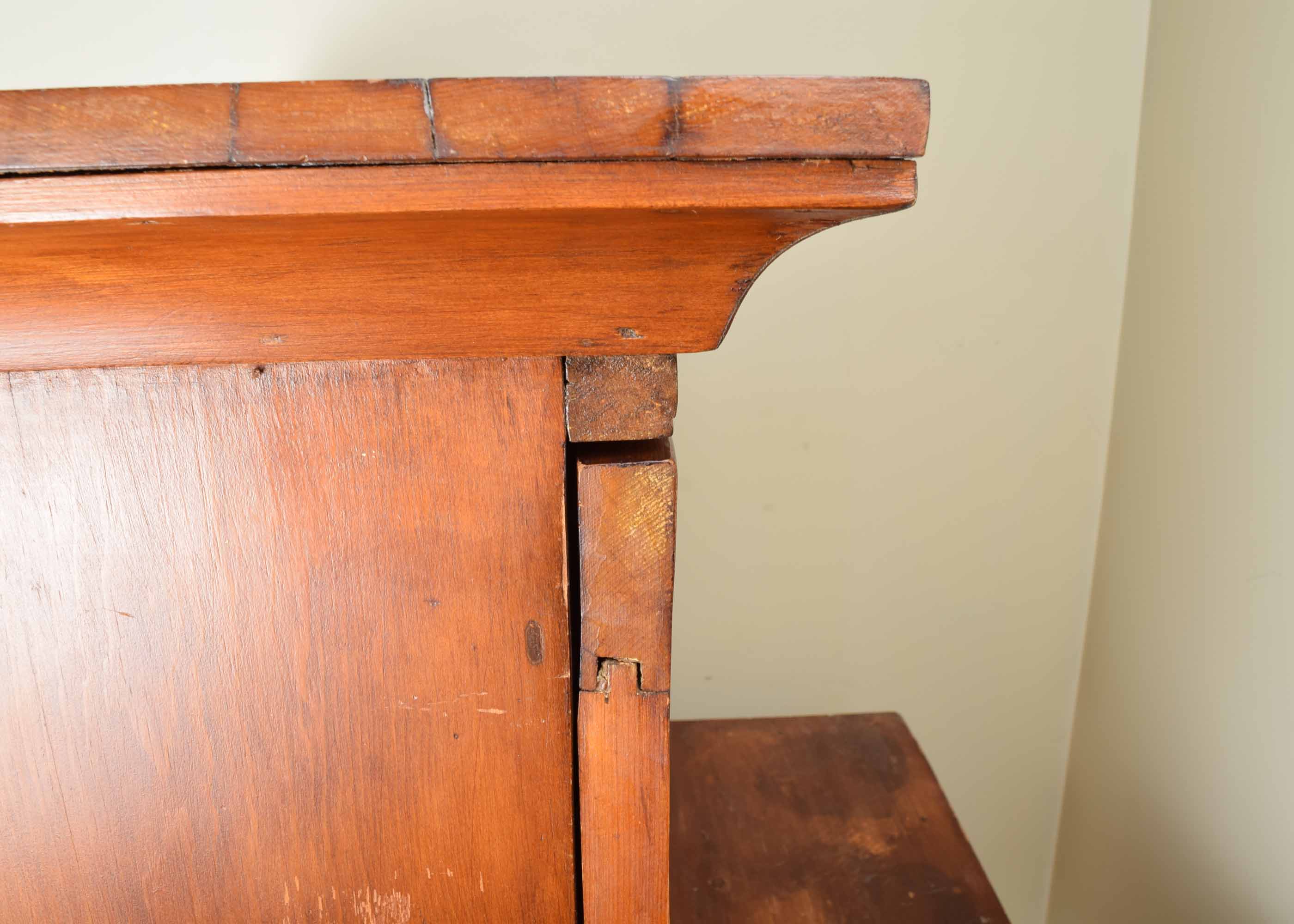 Antique Primitive Cherry Plantation Desk