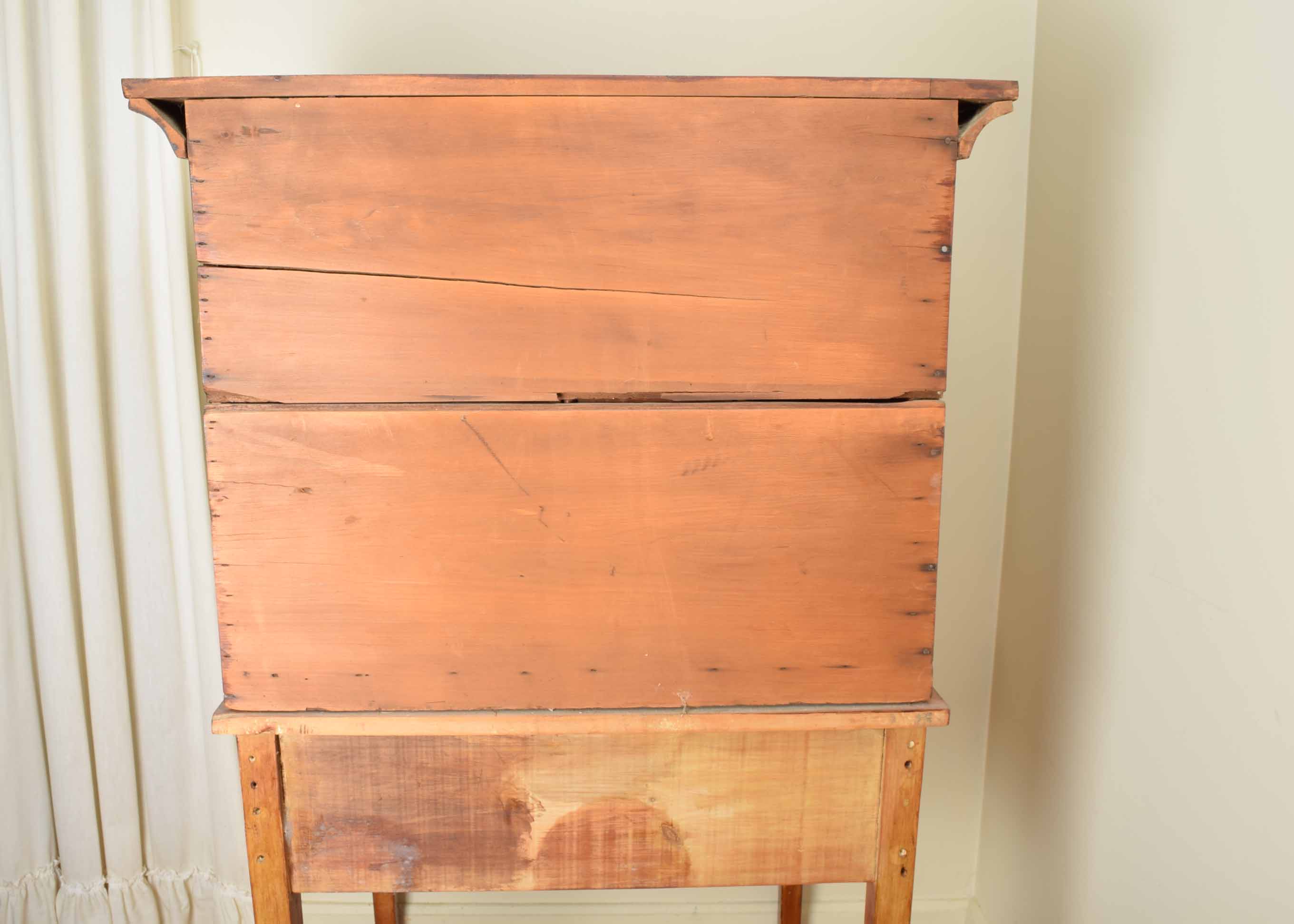 Antique Primitive Cherry Plantation Desk
