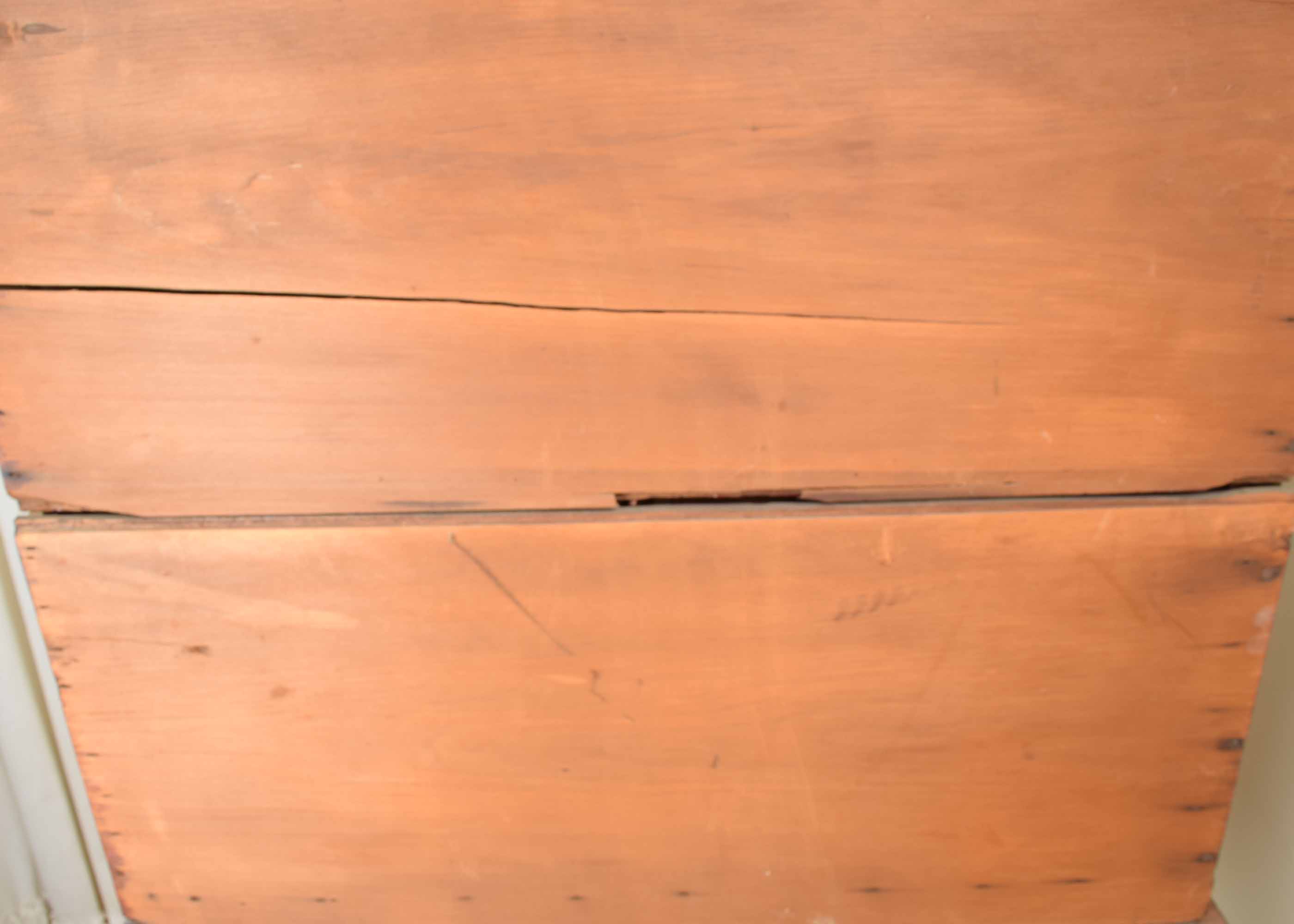 Antique Primitive Cherry Plantation Desk