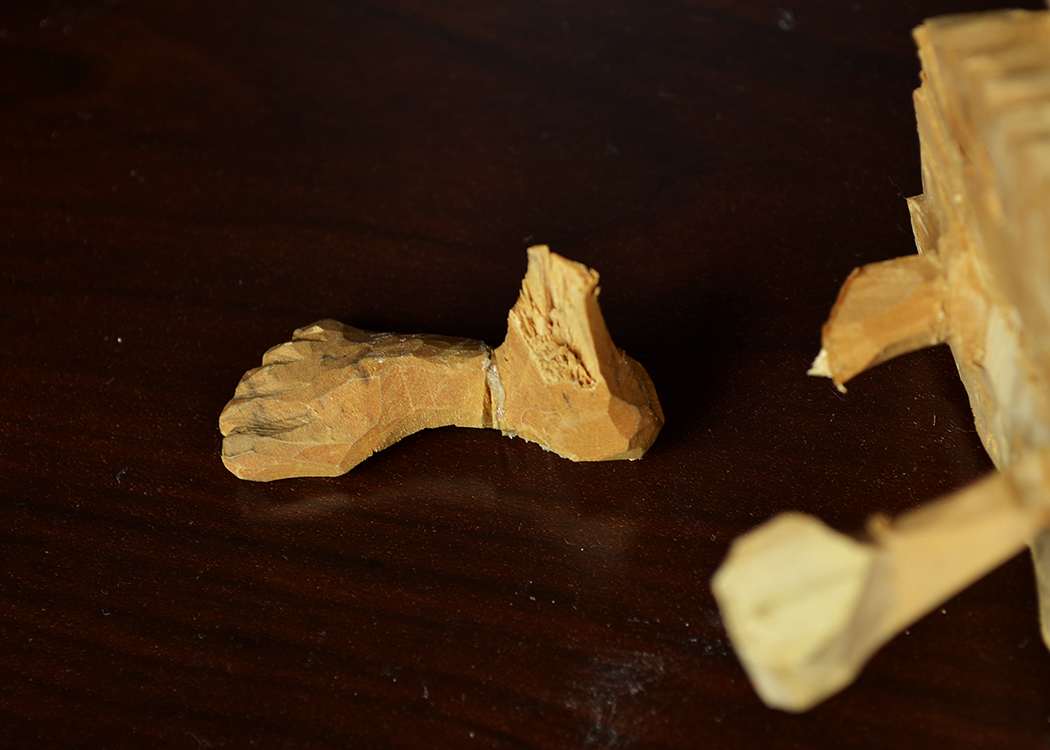 Hand Whittled Wooden Figurines