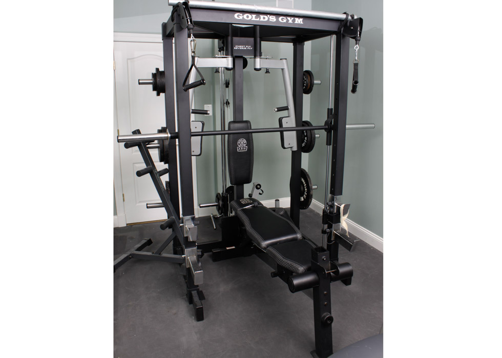 Gold's gym smith cheap machine