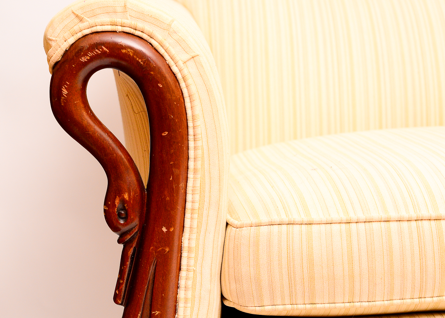 Duncan Phyfe Style Gooseneck Sofa EBTH