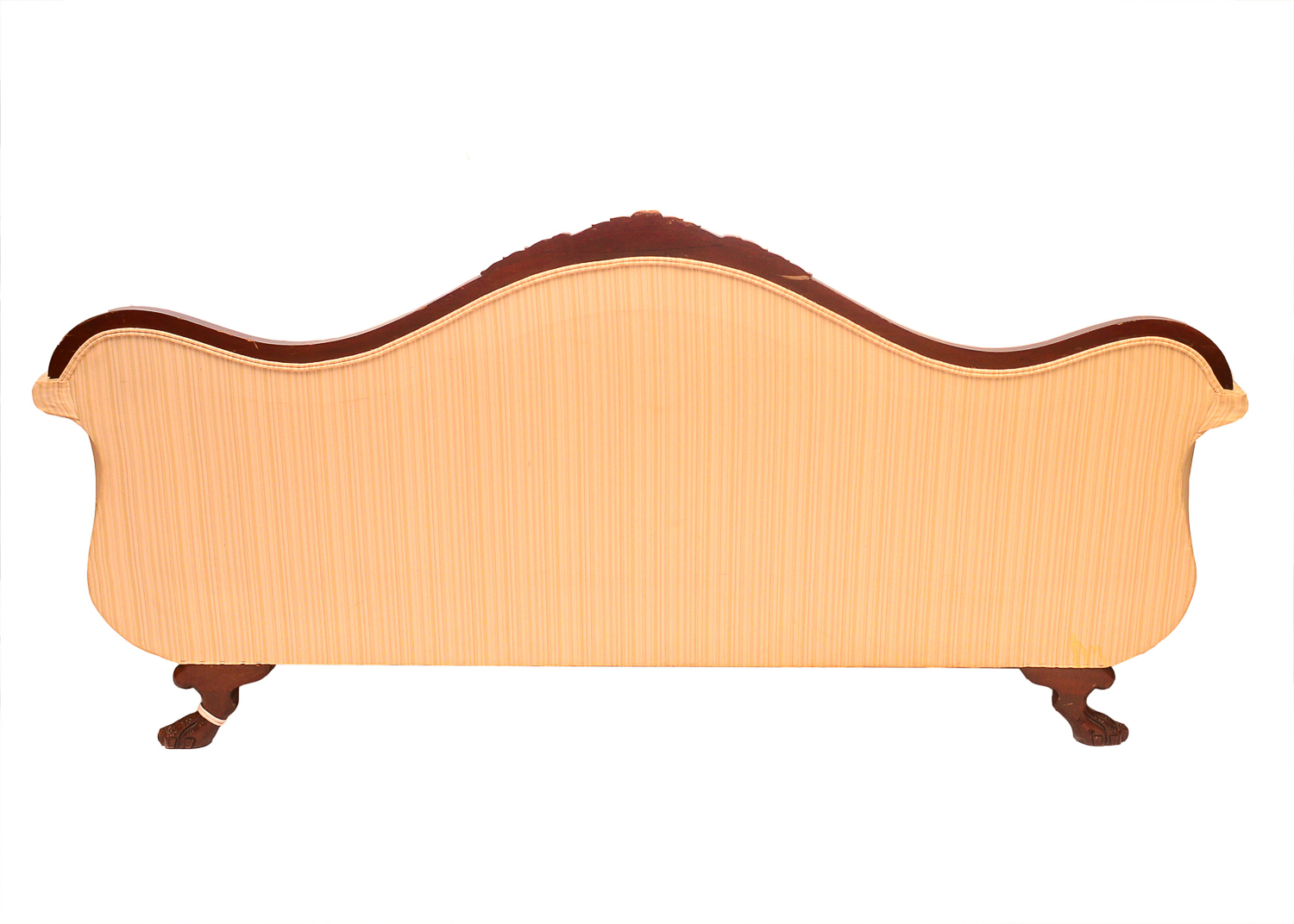 Duncan Phyfe Style Gooseneck Sofa