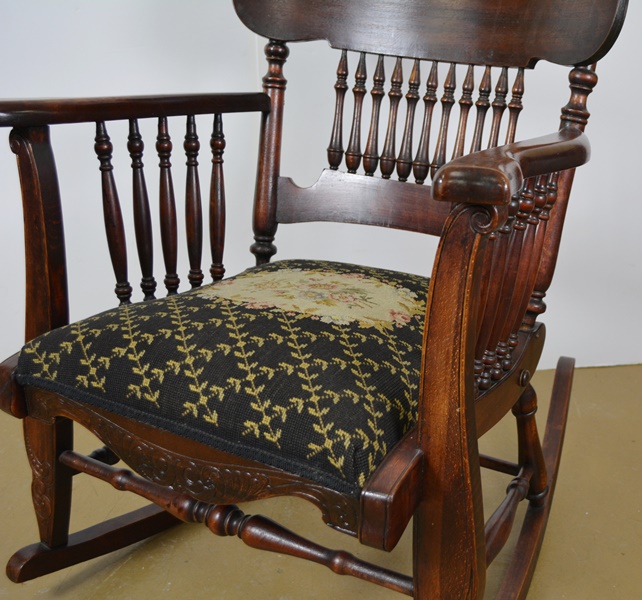 Vintage Wisconsin Chair Company Rocking Chair