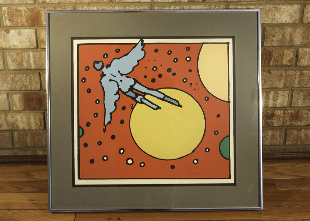 Signed Peter Max "Baloo Baba" Serigraph