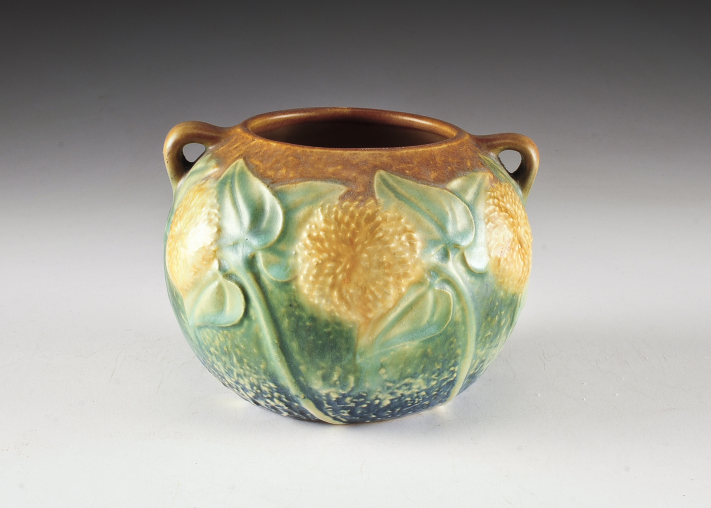 Roseville Pottery Sunflower Vase
