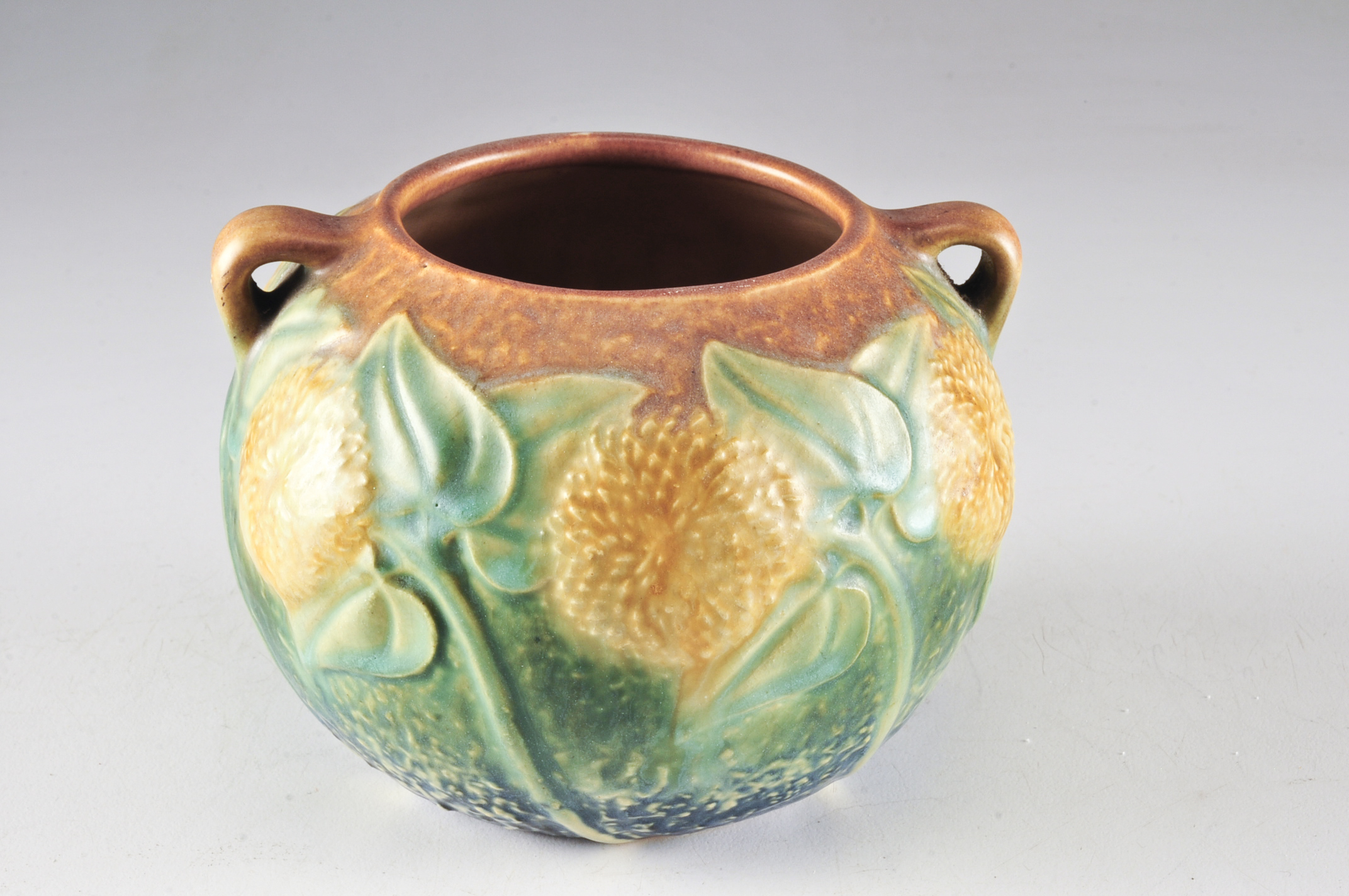 Roseville Pottery Sunflower Vase