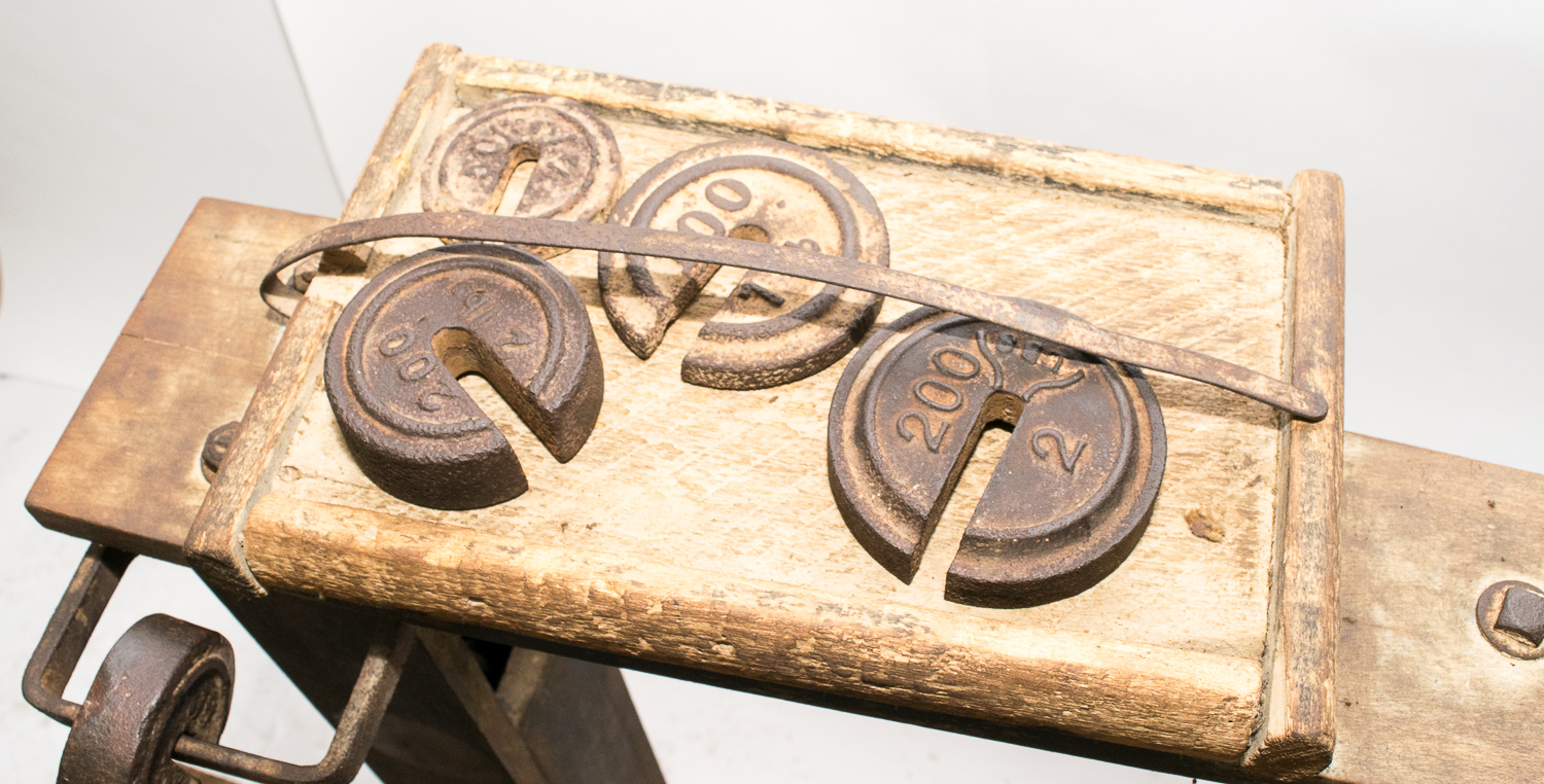 Antique Fairbanks Grain Scale