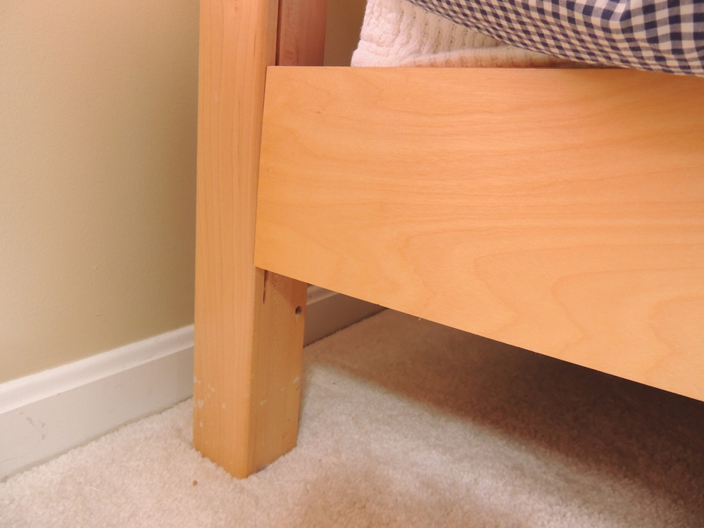 Simmons Little Folks Maple Twin Bed Frame