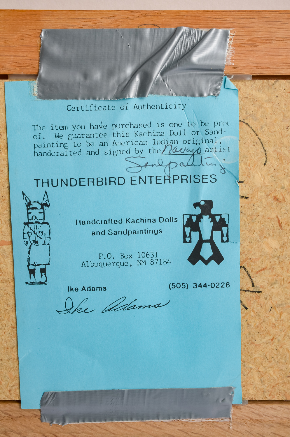 Set of Navajo Sand Paintings