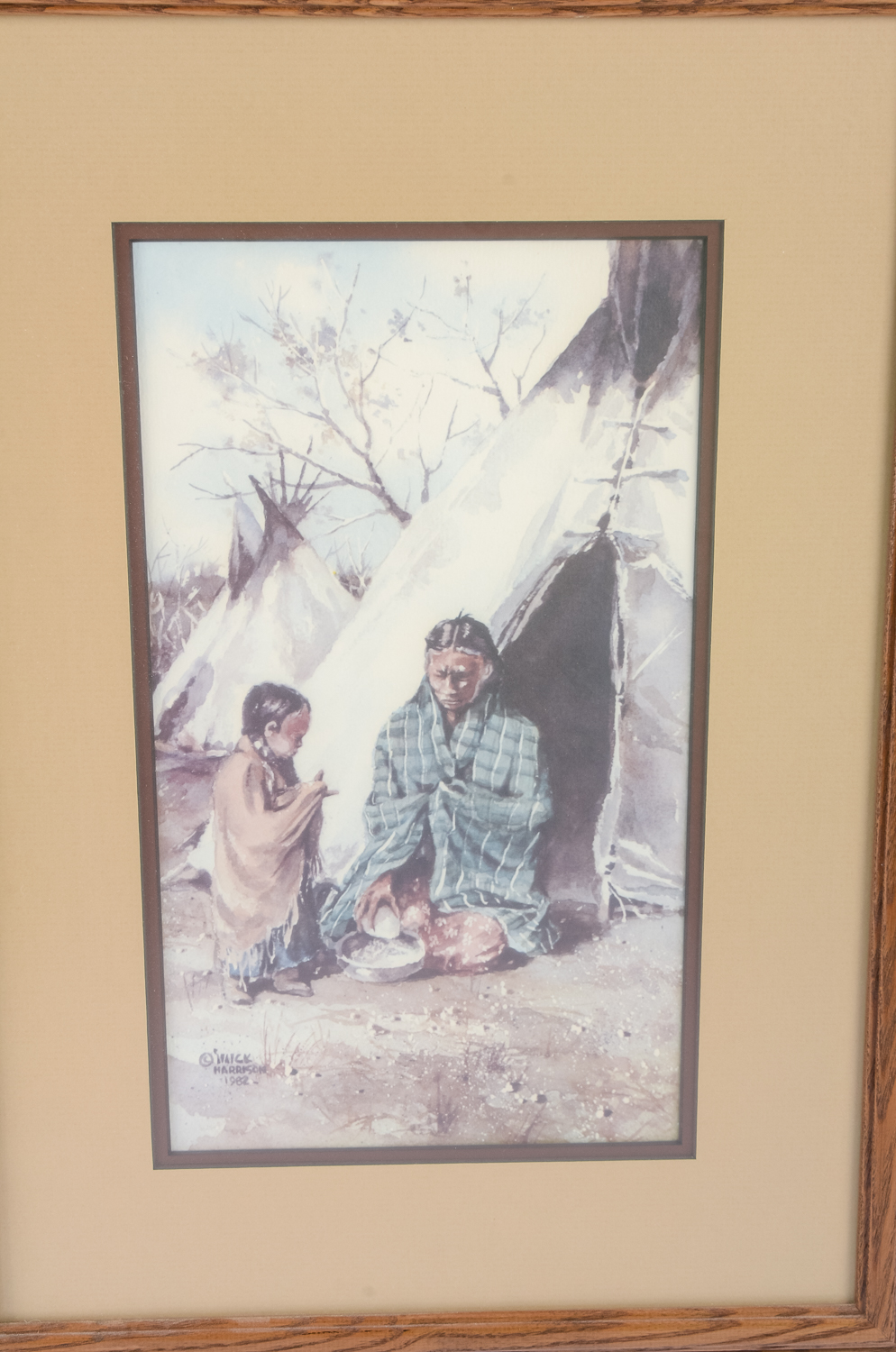 Pair of Mick Harrison Watercolors