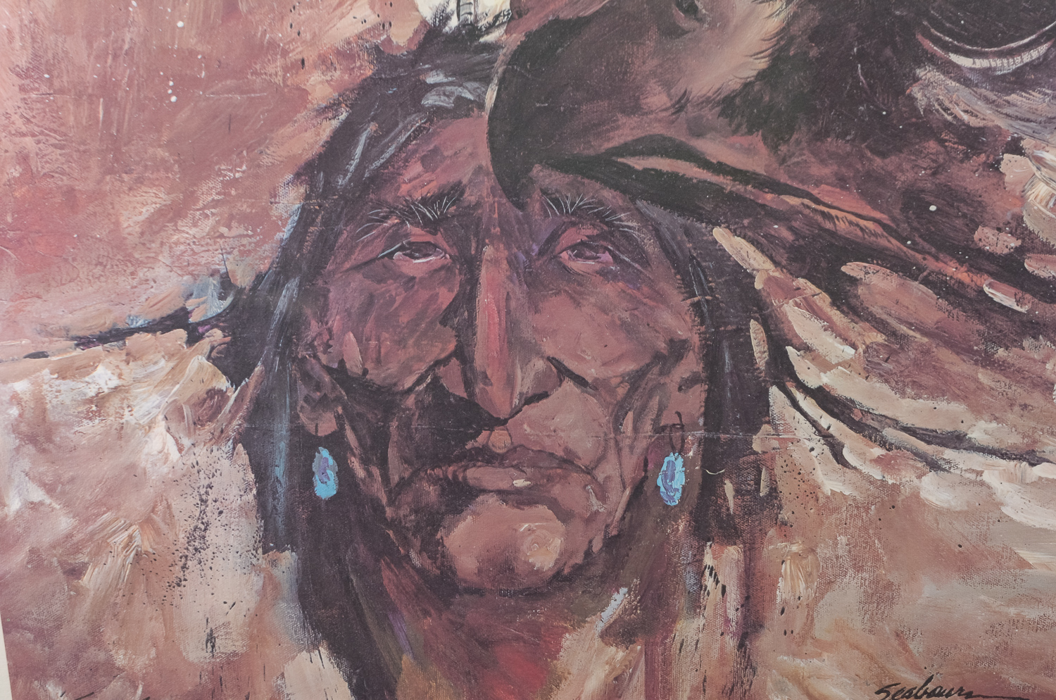 Signed and Numbered Limited Edition "Eagle Mystic" Print