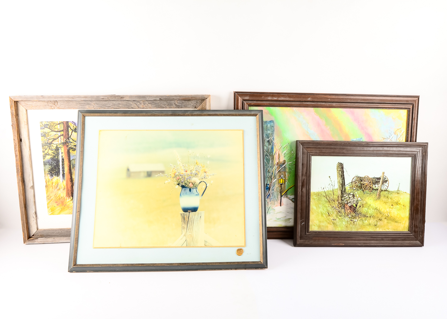 Grouping of Framed Artworks