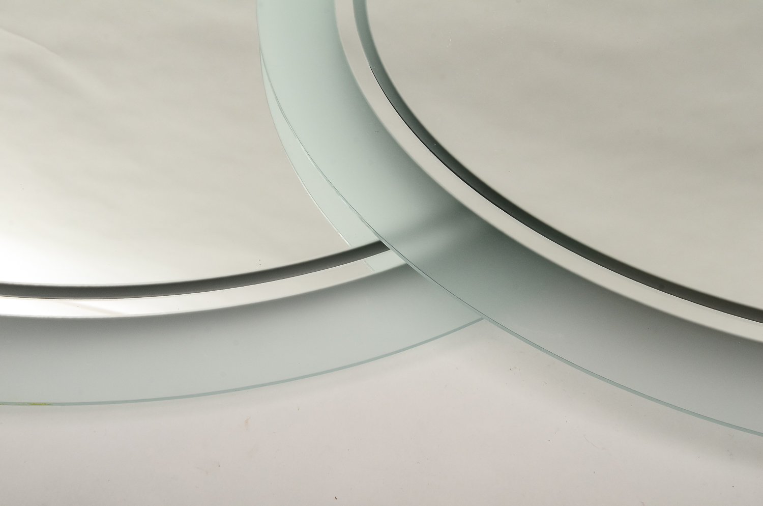 Pair of Oval Wall Mirrors