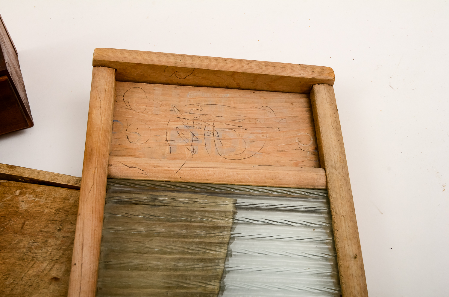 Vintage Wooden Household Items