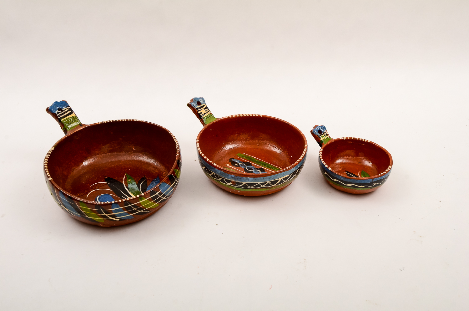 Collection of Mexican Red Ware Pottery