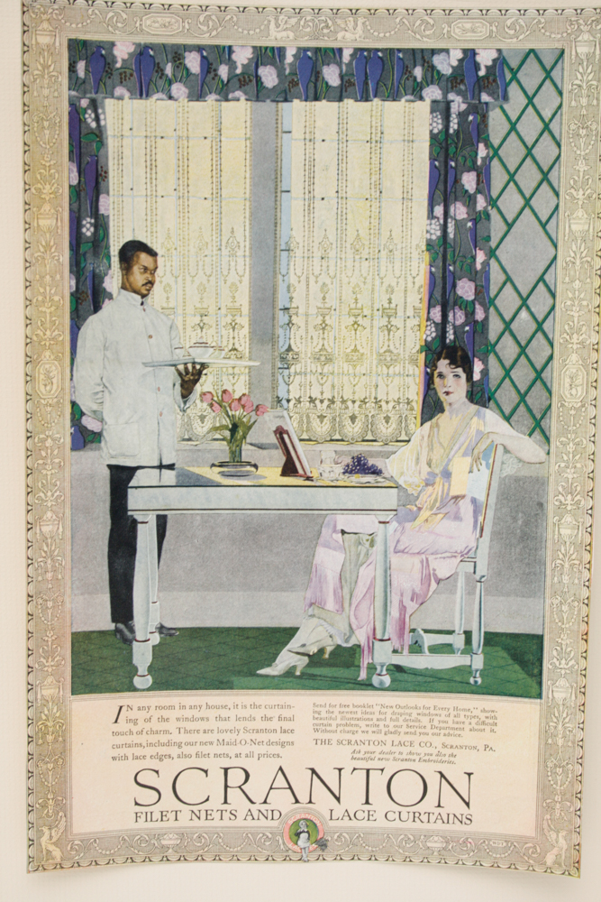 Vintage Advertising for Scranton Filet Nets and Lace Curtains