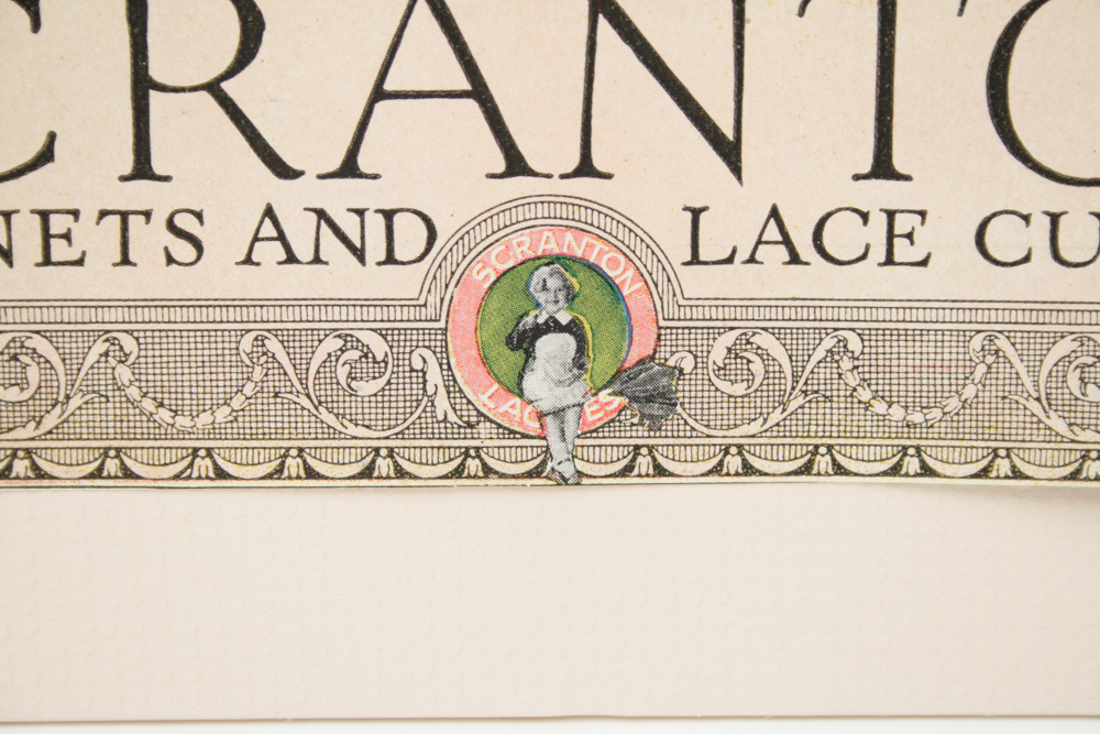 Vintage Advertising for Scranton Filet Nets and Lace Curtains