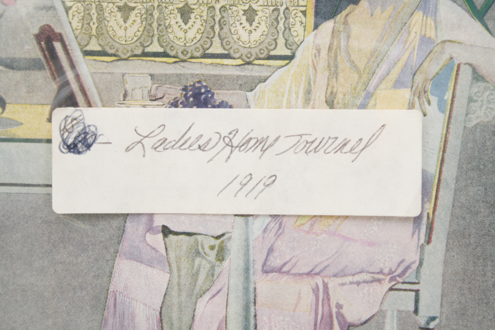 Vintage Advertising for Scranton Filet Nets and Lace Curtains