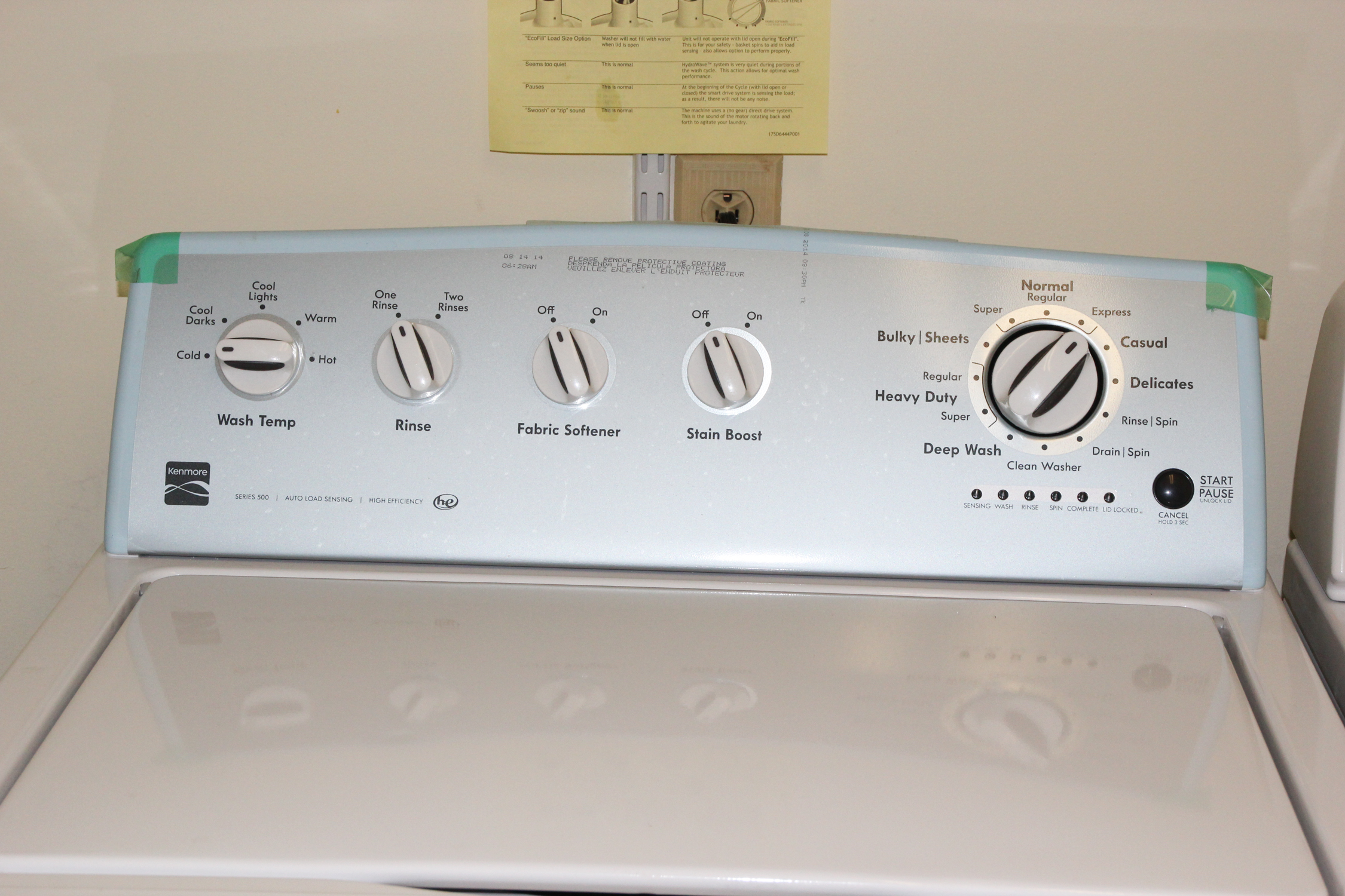 Kenmore Series 100 Washing Machine