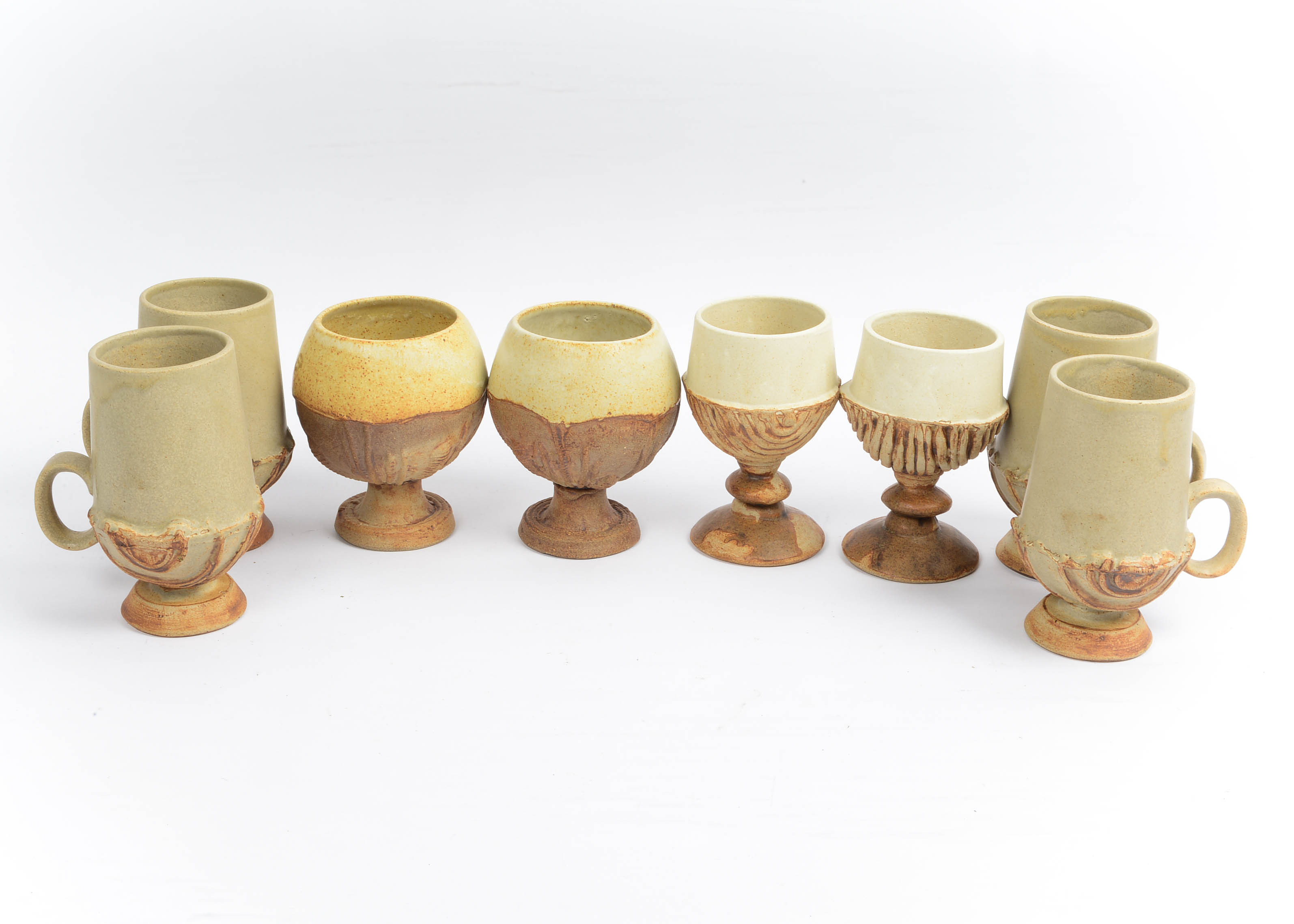 Collection of Bernard Rooke Pottery Vessels