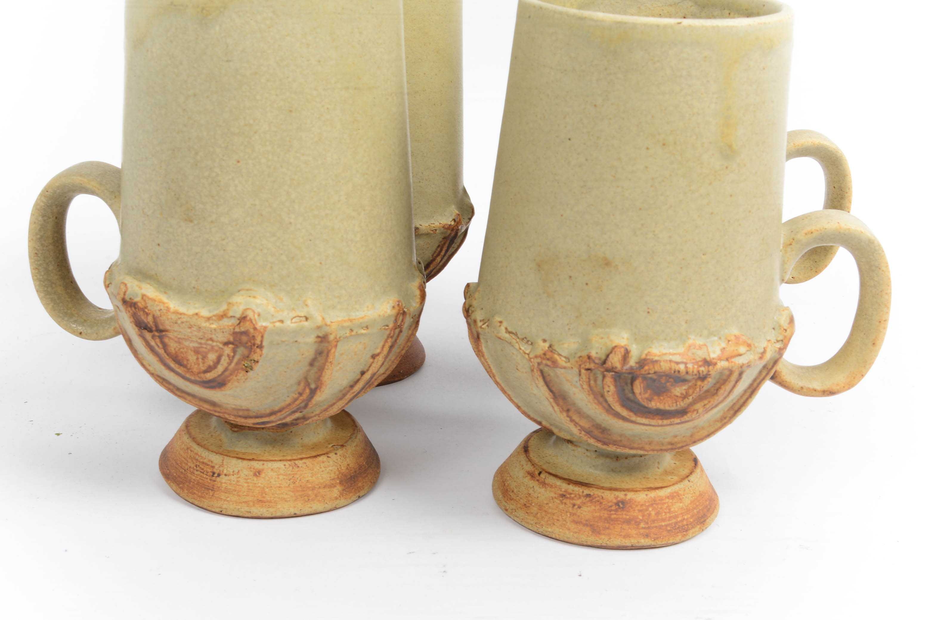 Collection of Bernard Rooke Pottery Vessels