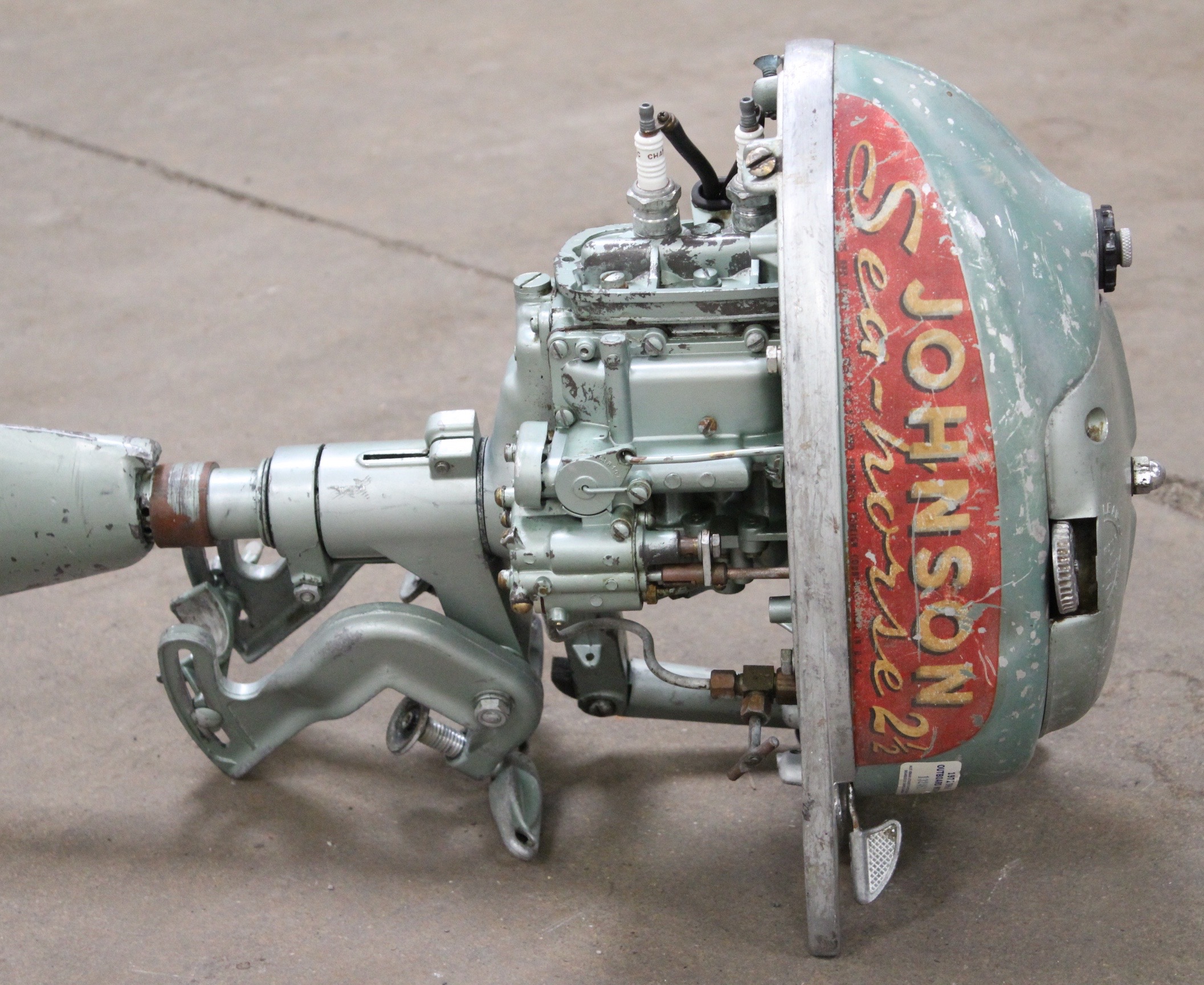Vintage Johnson Seahorse Outboard Motor