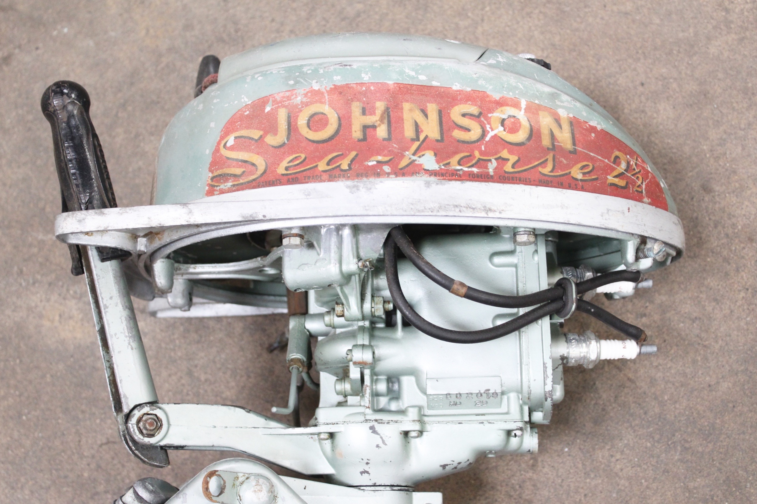 Vintage Johnson Seahorse Outboard Motor