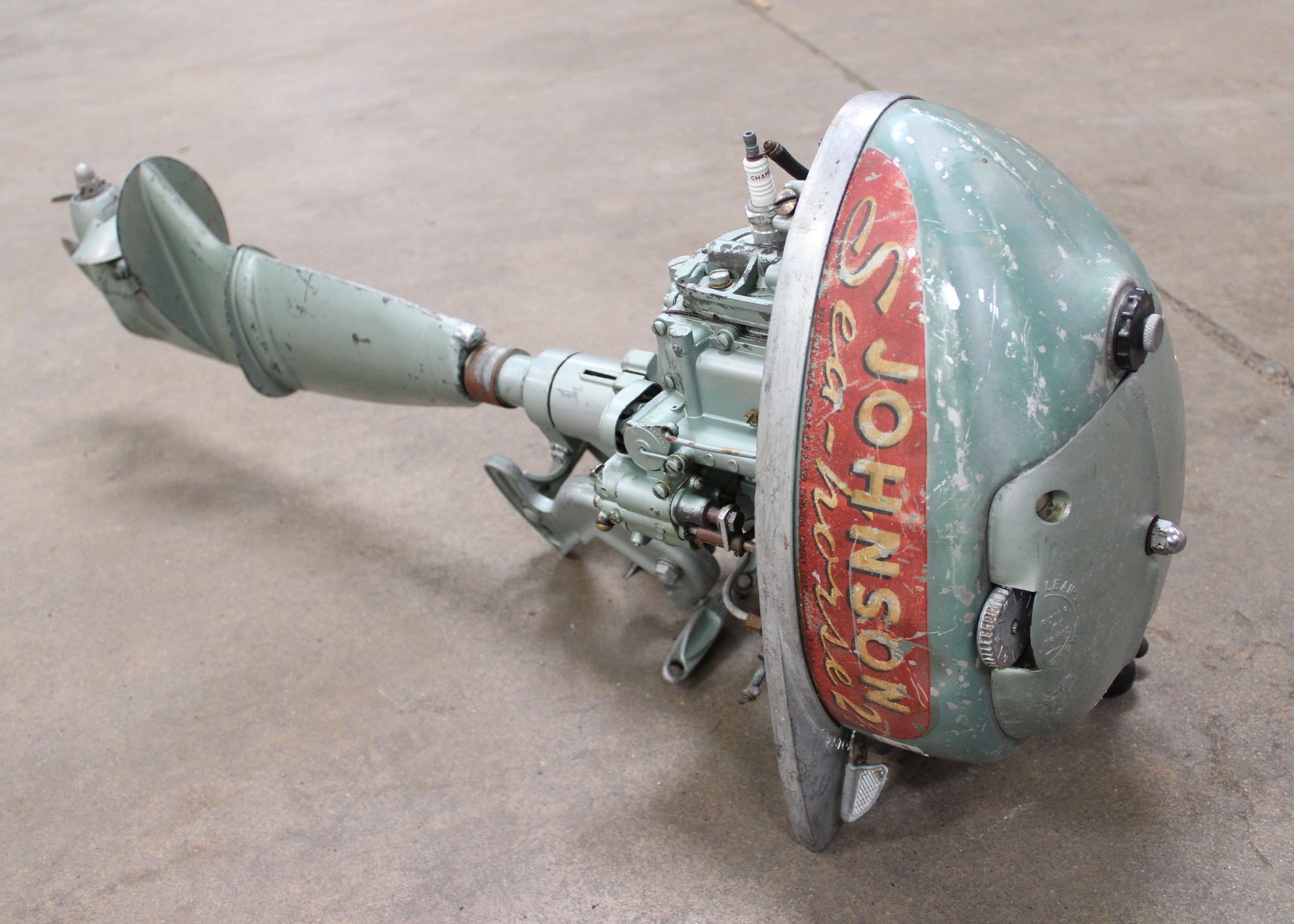 Vintage Johnson Seahorse Outboard Motor