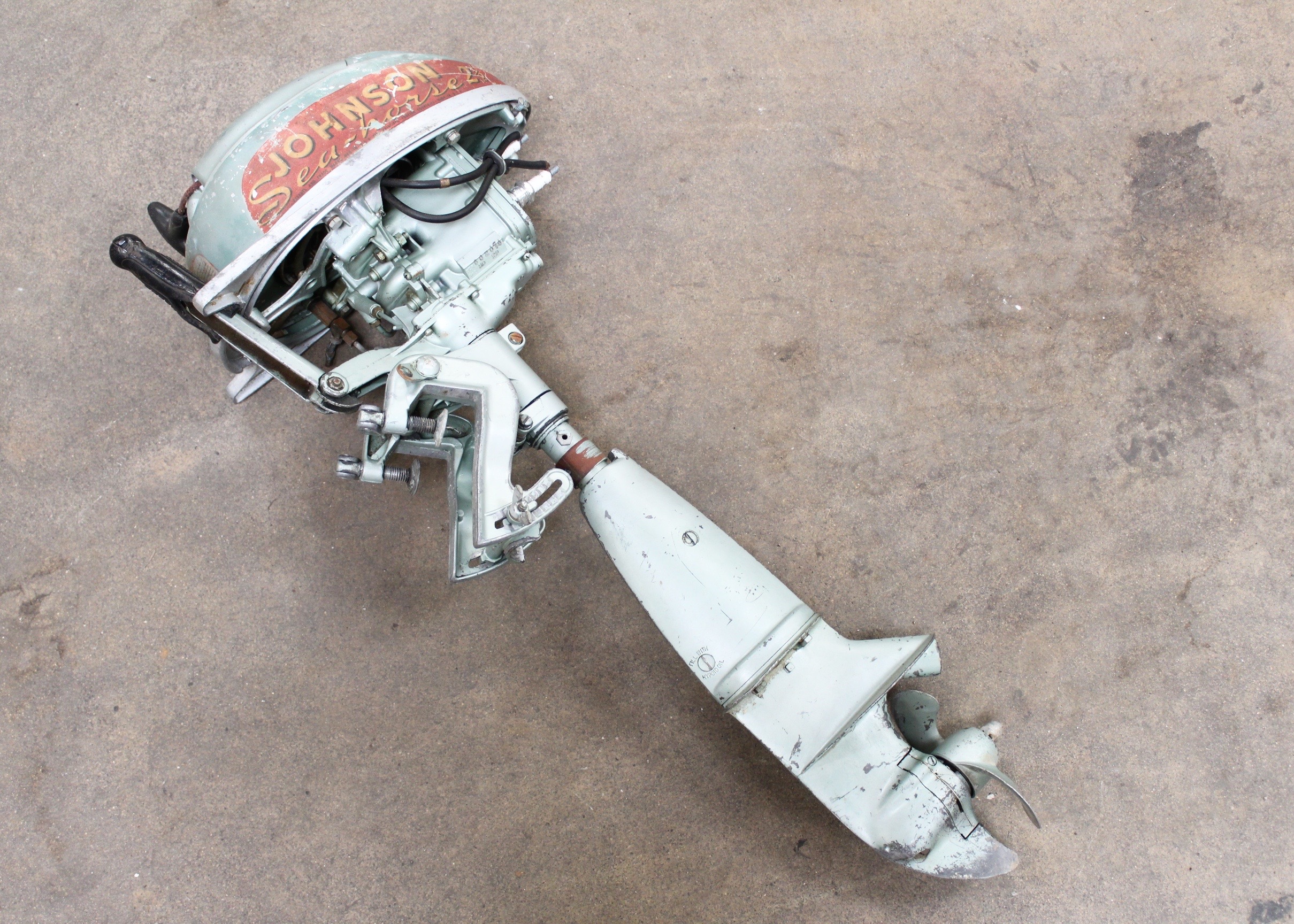 Vintage Johnson Seahorse Outboard Motor