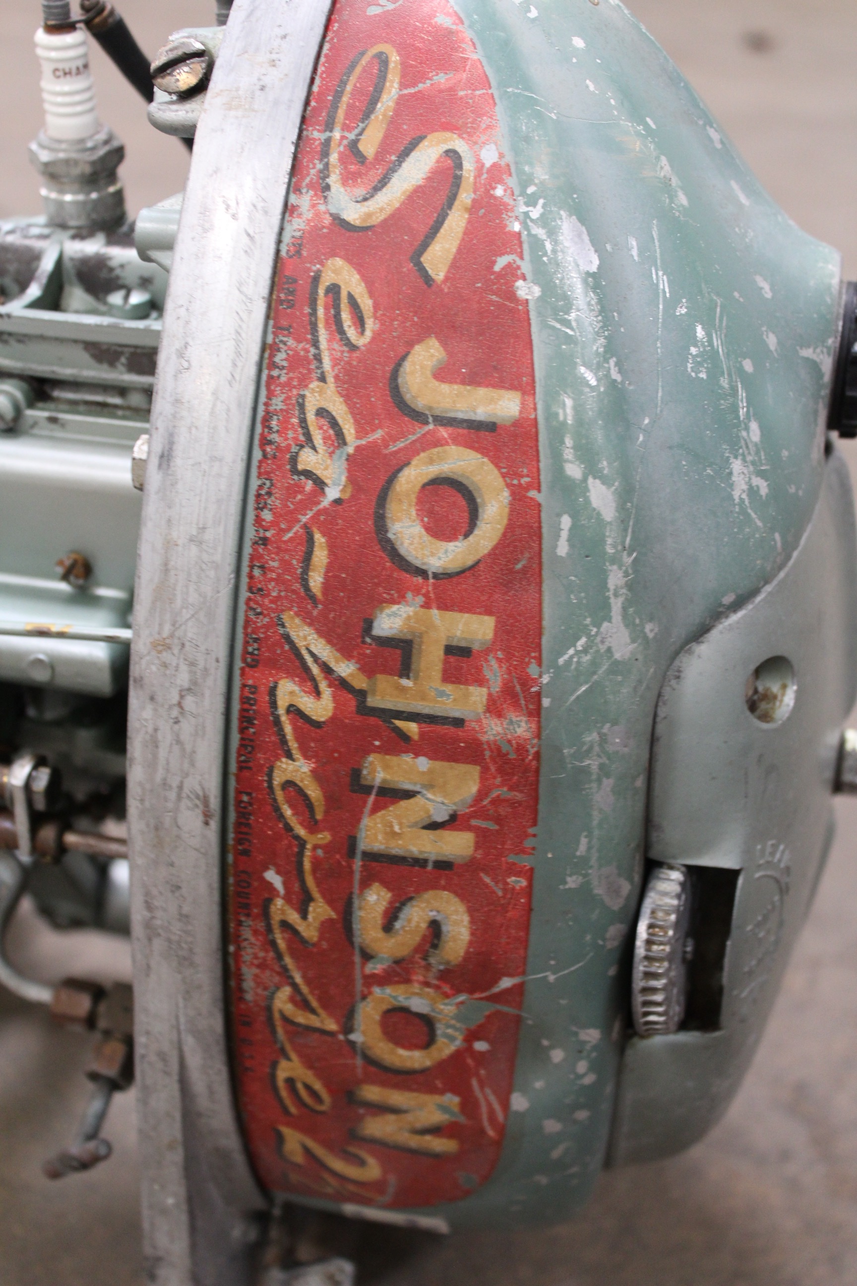 Vintage Johnson Seahorse Outboard Motor