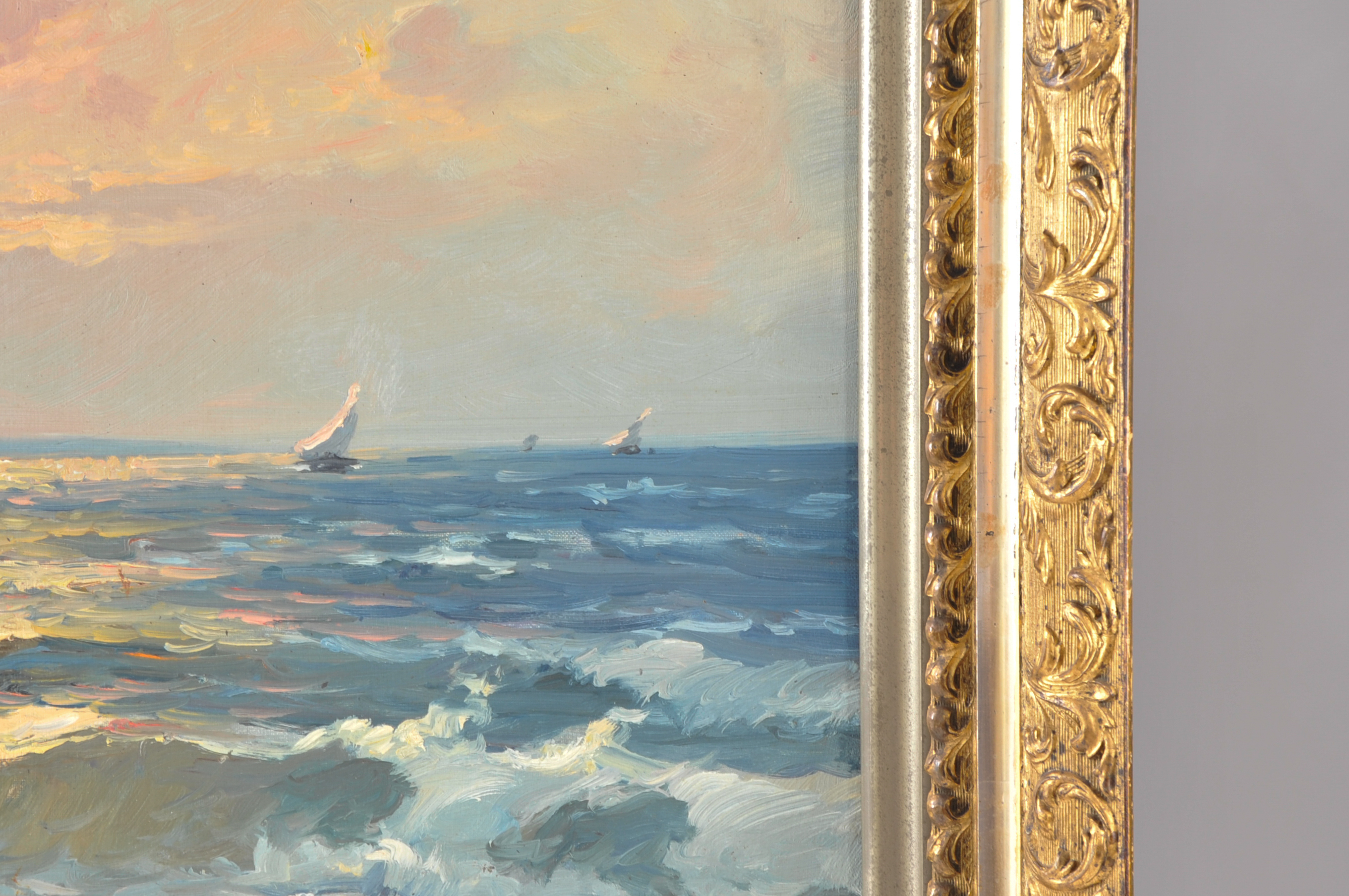 Romolo Romano Oil on Masonite Painting