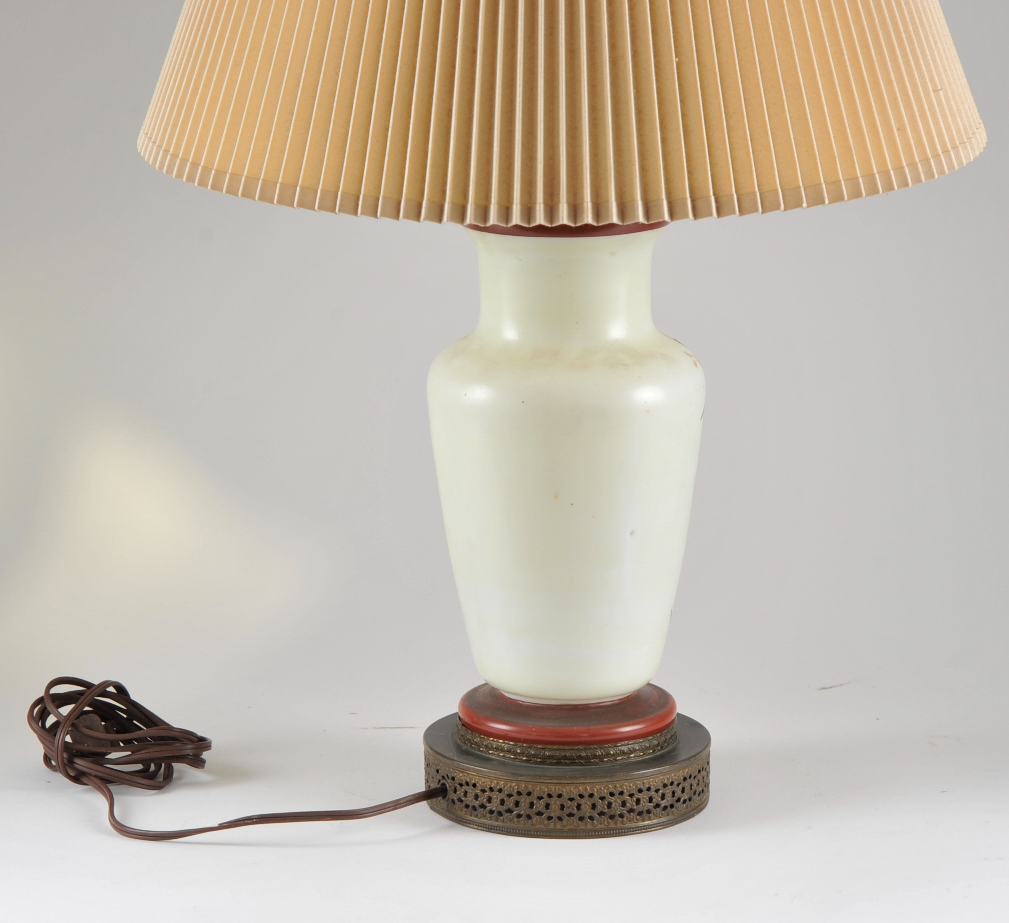 Vintage Hand Painted Table Lamp