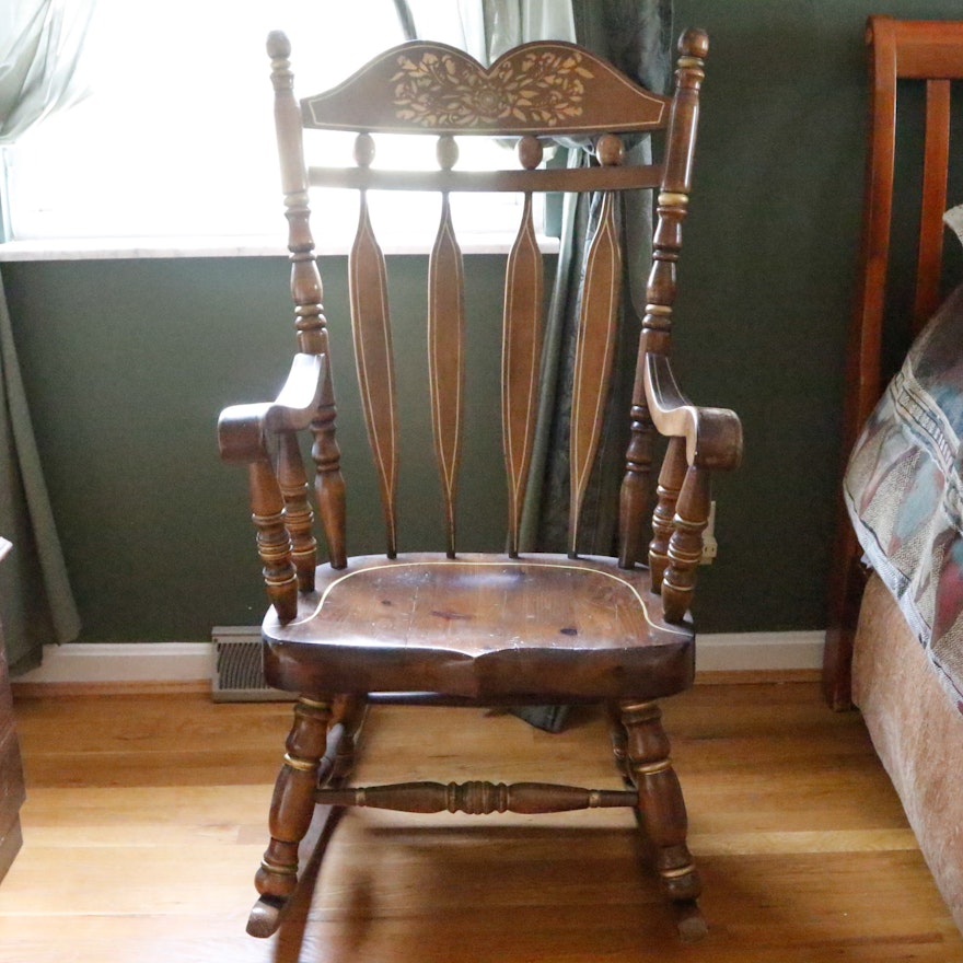Virginia House Stenciled Rocking Chair