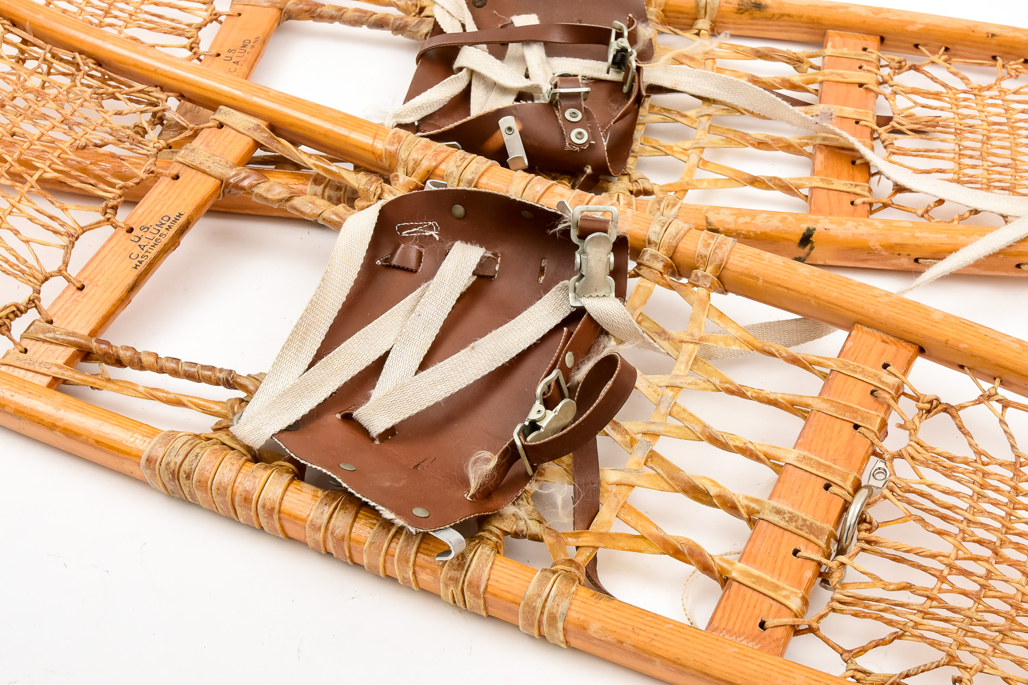 Vintage C.A. Lund Snowshoes