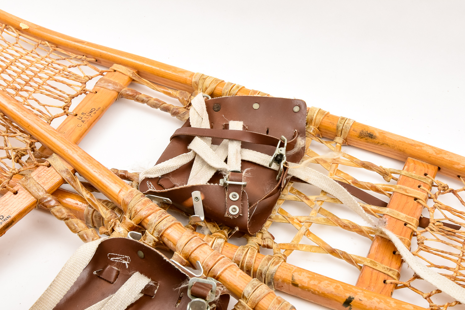 Vintage C.A. Lund Snowshoes