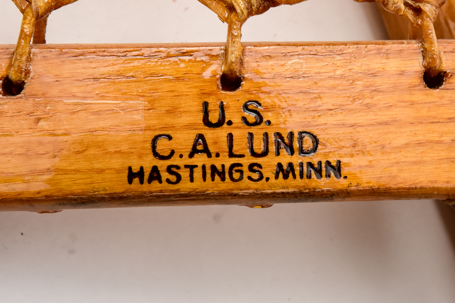 Vintage C.A. Lund Snowshoes