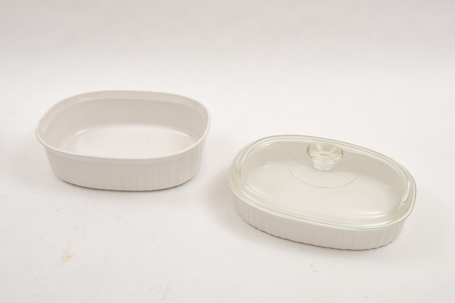 Large Assortment of Glass Serveware and Bakeware