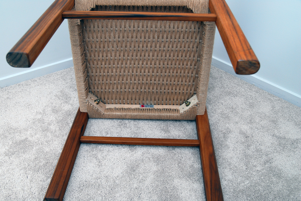 Teak Woven Seat Chair