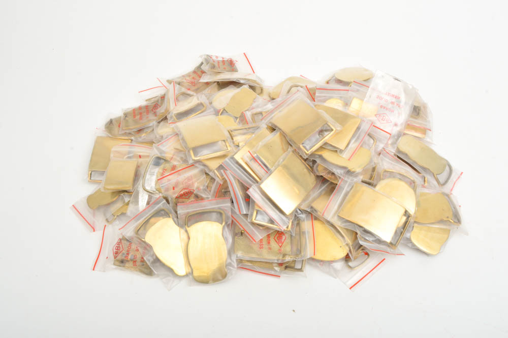 Brass Belt Buckles and Accessories