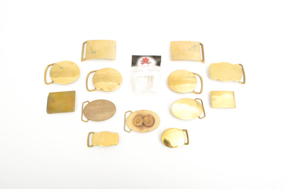 Brass Belt Buckles and Accessories