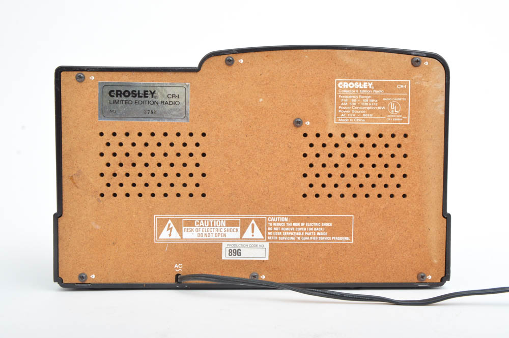 Crosley CR 1 Collector's Edition Cassette Radio