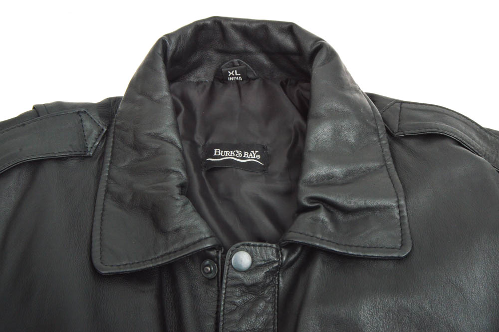 Genuine Leather Men's Outerwear